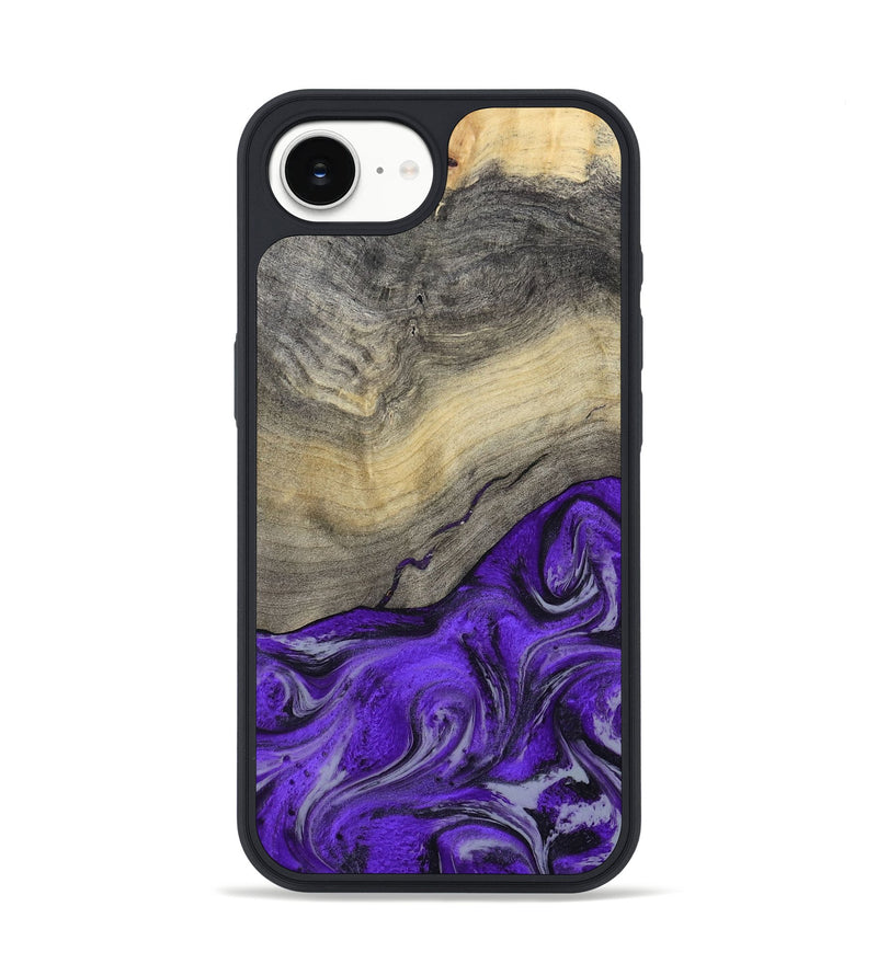 iPhone 16e Wood Phone Case - Eryn (Purple, 800738)