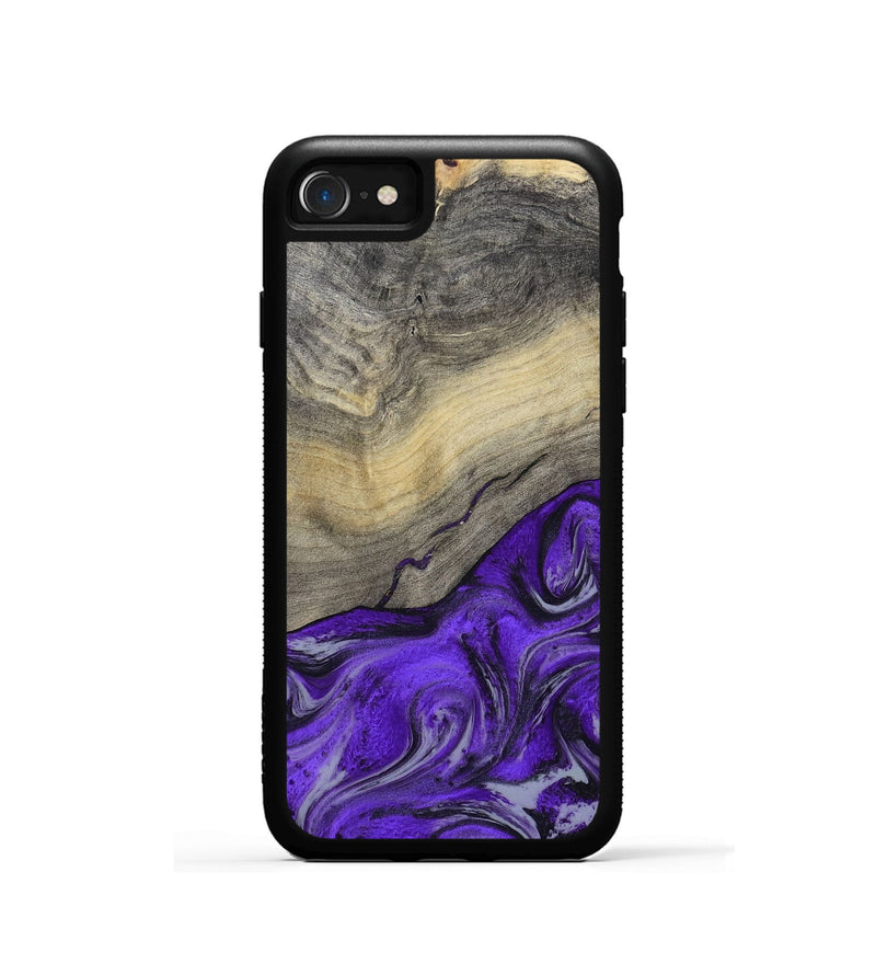 iPhone SE Wood Phone Case - Eryn (Purple, 800738)