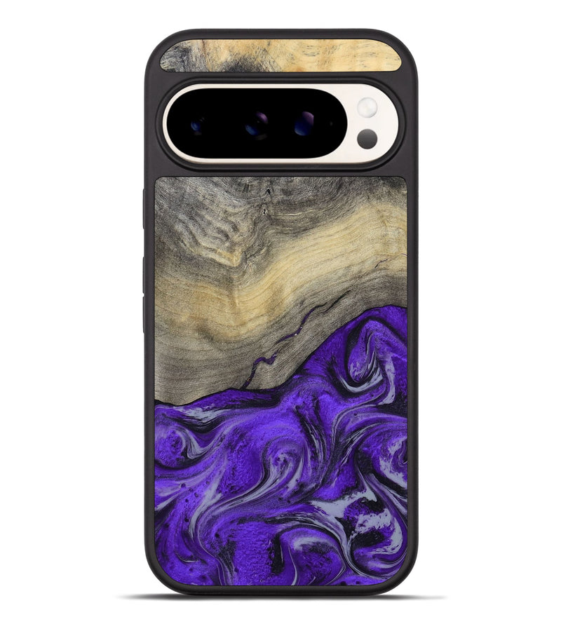 Pixel 9 Pro XL Wood Phone Case - Eryn (Purple, 800738)