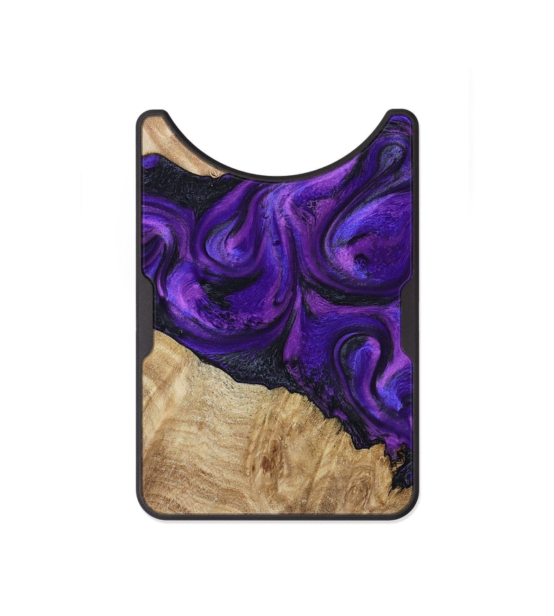 Alloy Wood Wallet - Price (Purple, 800739)