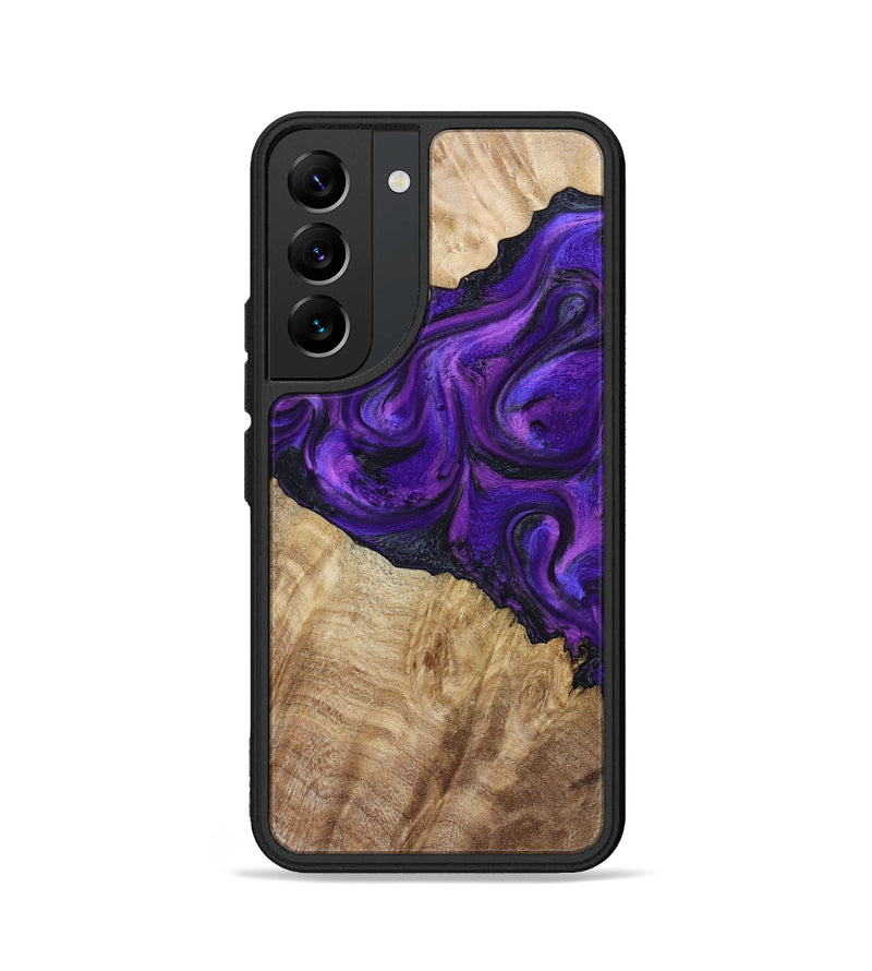 Galaxy S22 Wood Phone Case - Price (Purple, 800739)