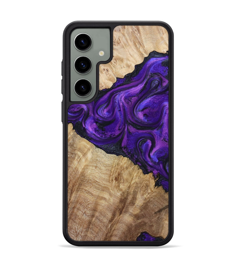 Galaxy S24 Plus Wood Phone Case - Price (Purple, 800739)