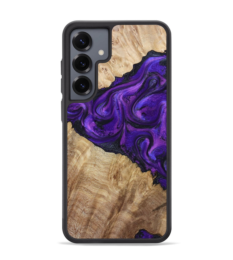 Galaxy S25 Plus Wood Phone Case - Price (Purple, 800739)