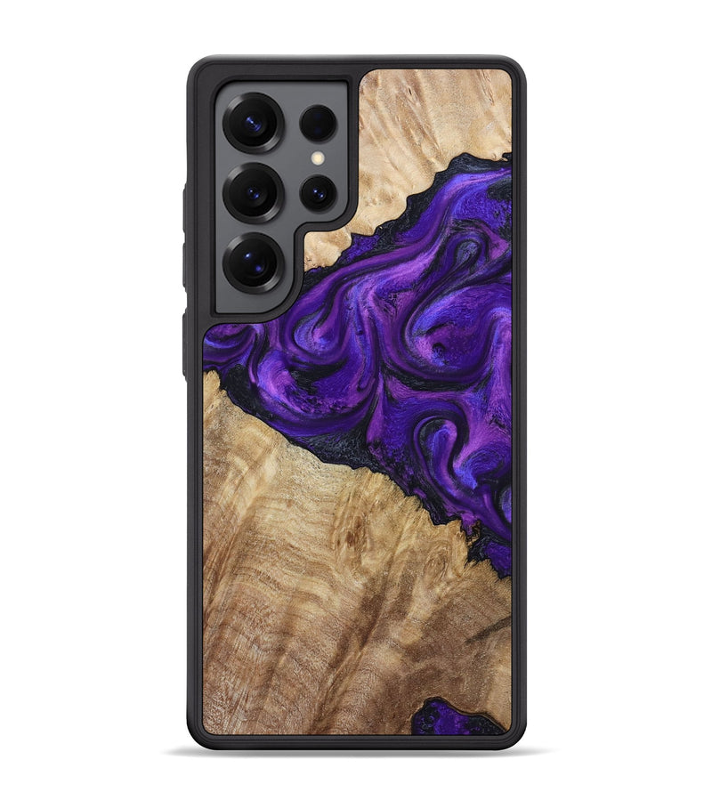 Galaxy S25 Ultra Wood Phone Case - Price (Purple, 800739)