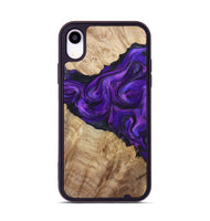 iPhone Xr Wood Phone Case - Price (Purple, 800739)