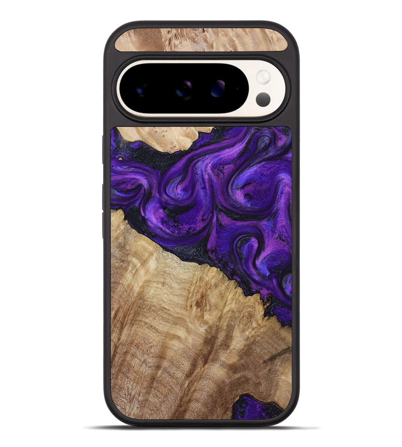Pixel 9 Pro XL Wood Phone Case - Price (Purple, 800739)