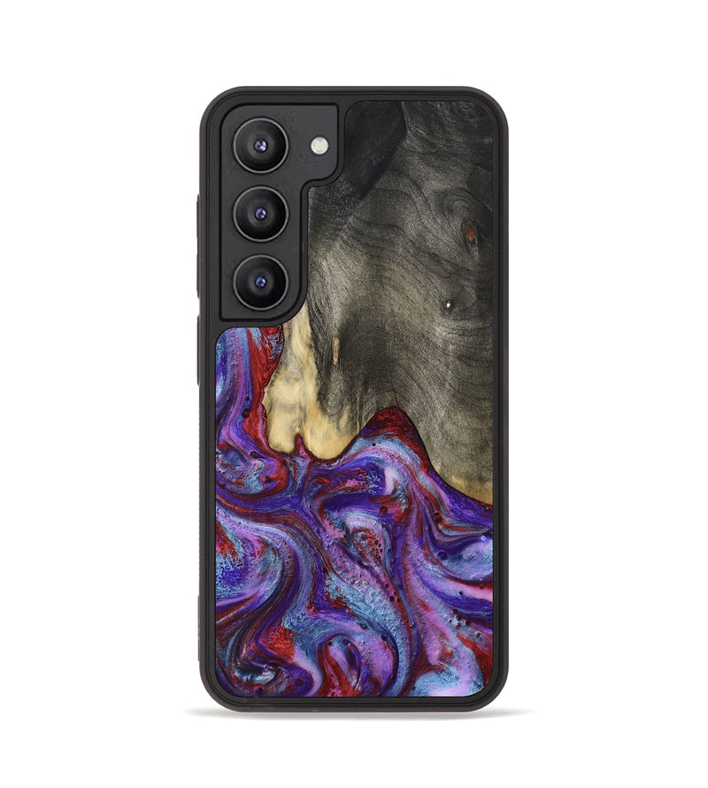 Galaxy S23 Wood Phone Case - Lyric (Purple, 800740)