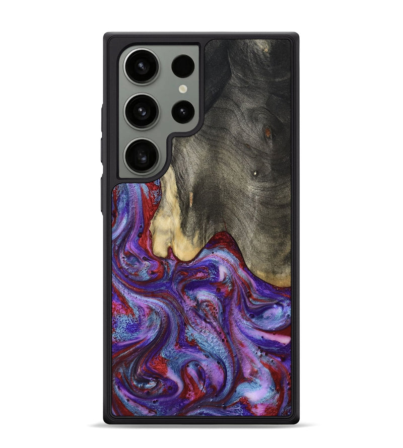 Galaxy S24 Ultra Wood Phone Case - Lyric (Purple, 800740)