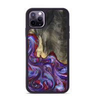 iPhone 11 Pro Max Wood Phone Case - Lyric (Purple, 800740)