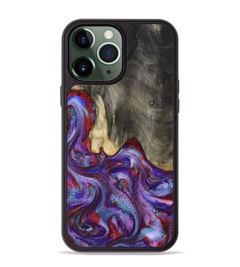 iPhone 13 Pro Max Wood Phone Case - Lyric (Purple, 800740)