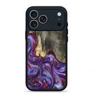 iPhone 17 Pro Max Wood Phone Case - Lyric (Purple, 800740)