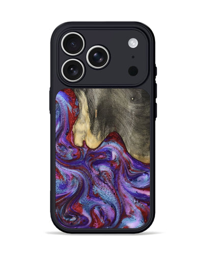 iPhone 17 Pro Wood Phone Case - Lyric (Purple, 800740)