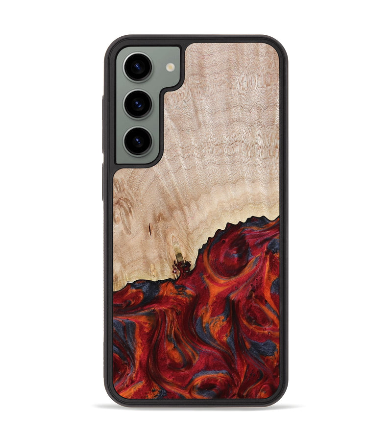 Galaxy S23 Plus Wood Phone Case - Mercy (Red, 800745)