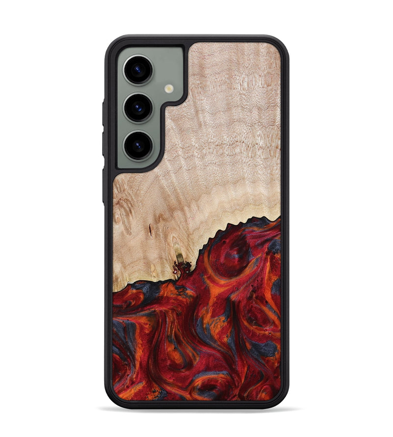 Galaxy S24 Plus Wood Phone Case - Mercy (Red, 800745)