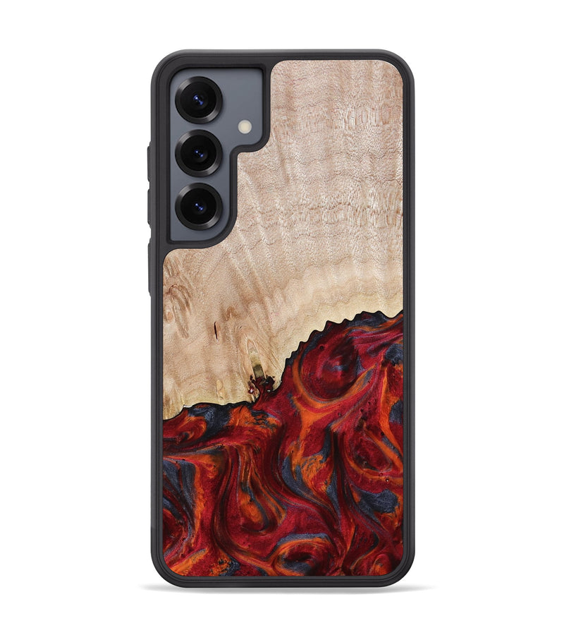 Galaxy S25 Plus Wood Phone Case - Mercy (Red, 800745)