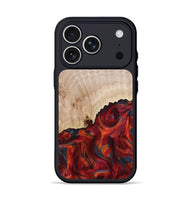iPhone 17 Pro Wood Phone Case - Mercy (Red, 800745)
