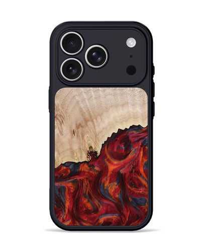 iPhone 17 Pro Wood Phone Case - Mercy (Red, 800745)