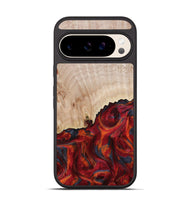Pixel 10 Wood Phone Case - Mercy (Red, 800745)