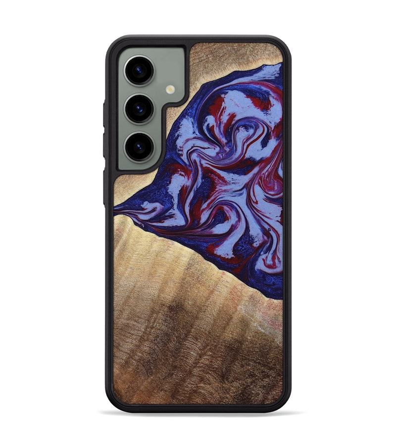 Galaxy S24 Plus Wood Phone Case - Angie (Red, 800746)