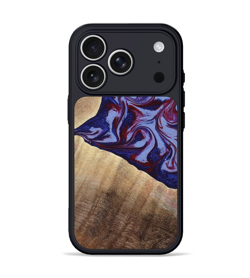 iPhone 17 Pro Wood Phone Case - Angie (Red, 800746)