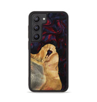 Galaxy S23 Wood Phone Case - Norris (Red, 800747)