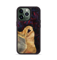 iPhone 13 Pro Wood Phone Case - Norris (Red, 800747)