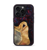 iPhone 16 Pro Wood Phone Case - Norris (Red, 800747)