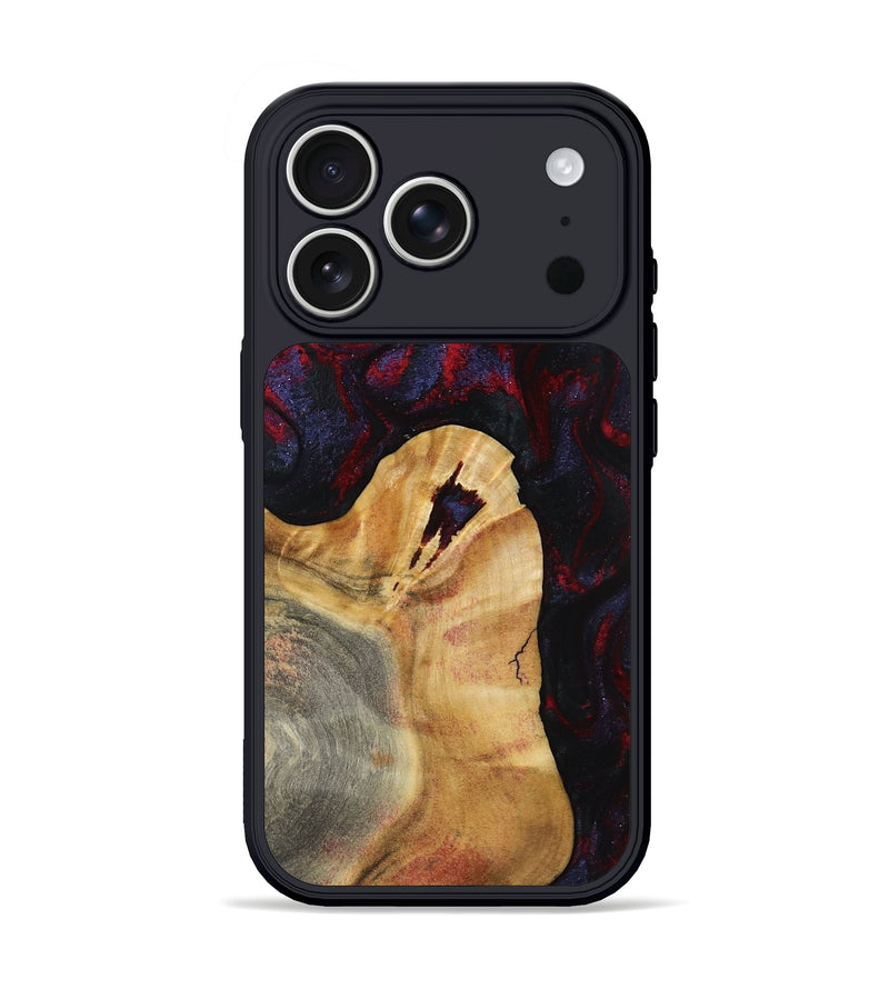 iPhone 17 Pro Wood Phone Case - Norris (Red, 800747)