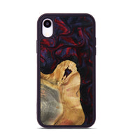 iPhone Xr Wood Phone Case - Norris (Red, 800747)