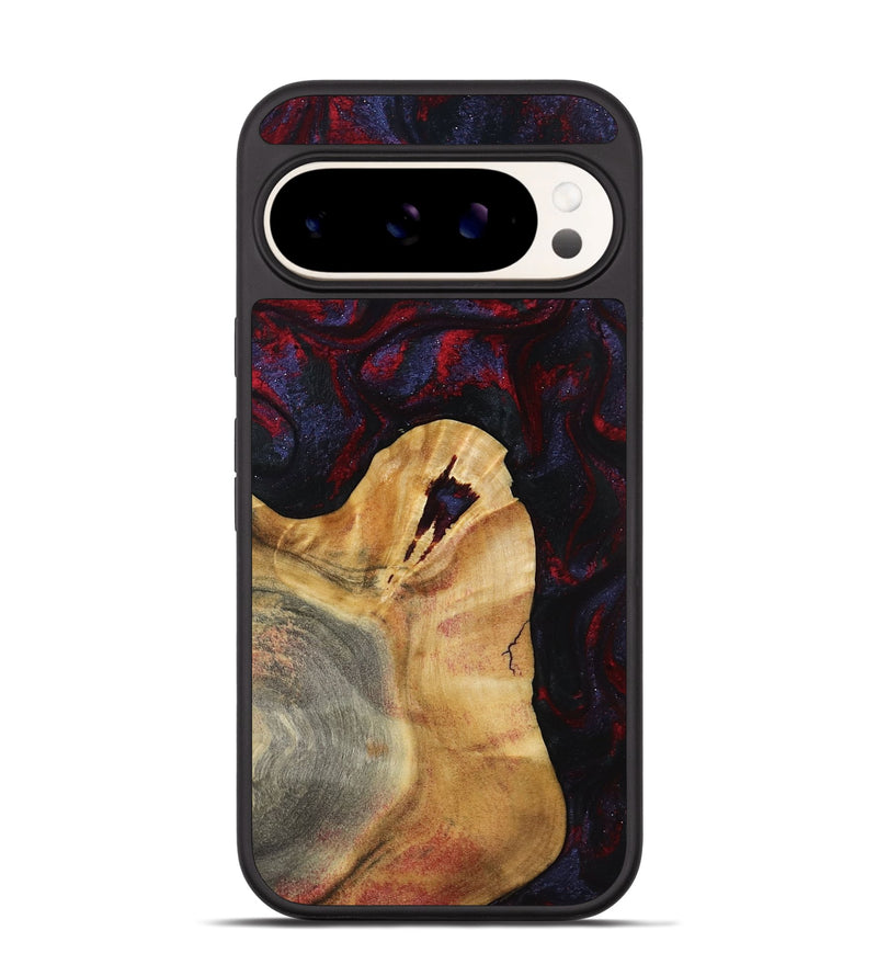Pixel 9 Pro Wood Phone Case - Norris (Red, 800747)