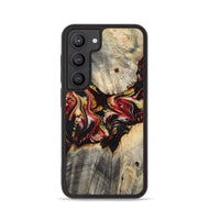 Galaxy S23 Wood Phone Case - Annie (Red, 800748)