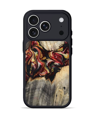 iPhone 17 Pro Wood Phone Case - Annie (Red, 800748)