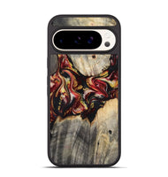 Pixel 9 Wood Phone Case - Annie (Red, 800748)