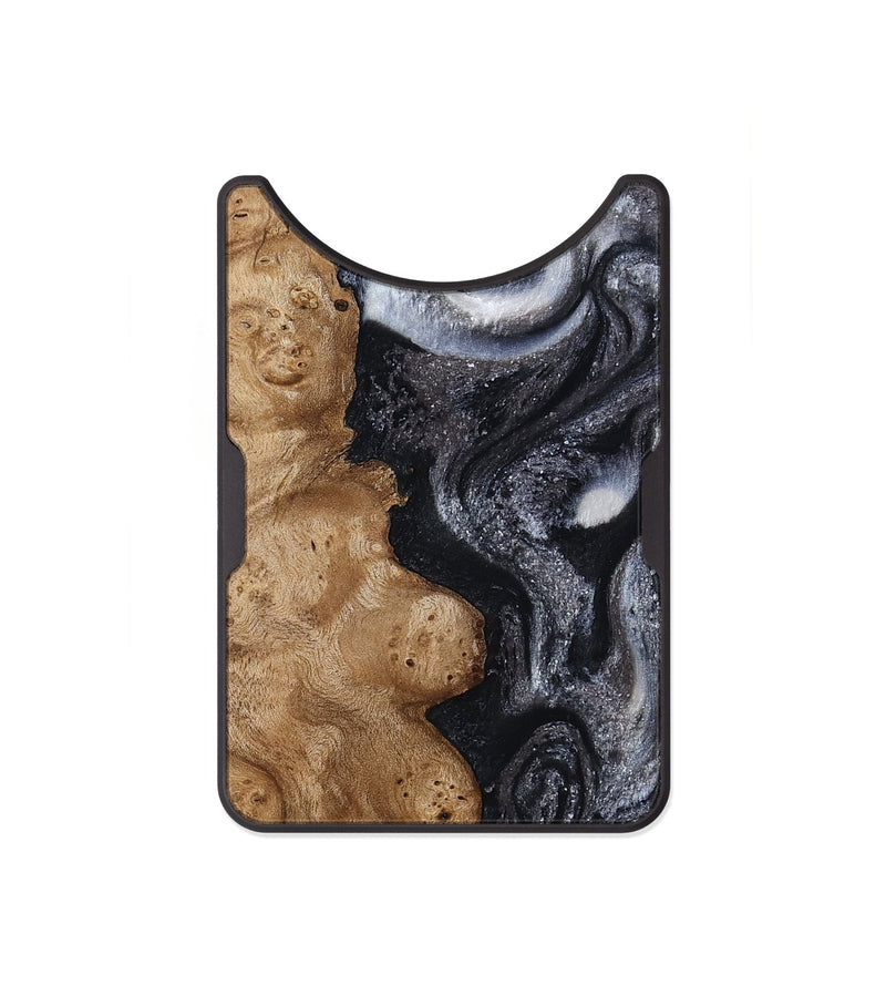 Alloy Wood Wallet - Glen (Black & White, 800754)