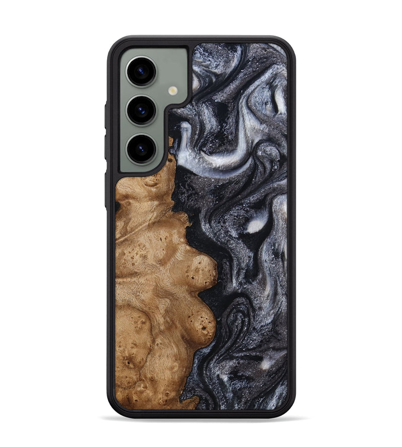 Galaxy S24 Plus Wood Phone Case - Glen (Black & White, 800754)