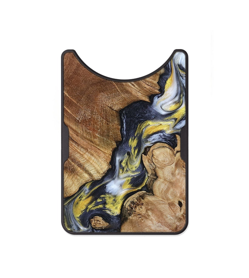 Alloy Wood Wallet - Yousef (Black & White, 800757)