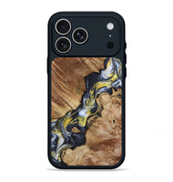 iPhone 17 Pro Max Wood Phone Case - Yousef (Black & White, 800757)