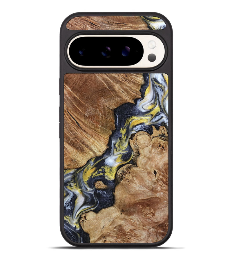 Pixel 9 Pro XL Wood Phone Case - Yousef (Black & White, 800757)
