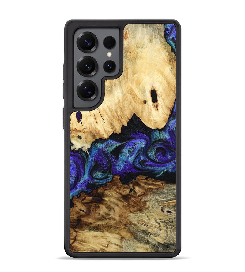 Galaxy S25 Ultra Wood Phone Case - West (Purple, 800775)