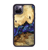 iPhone 11 Pro Max Wood Phone Case - West (Purple, 800775)