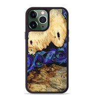 iPhone 13 Pro Max Wood Phone Case - West (Purple, 800775)