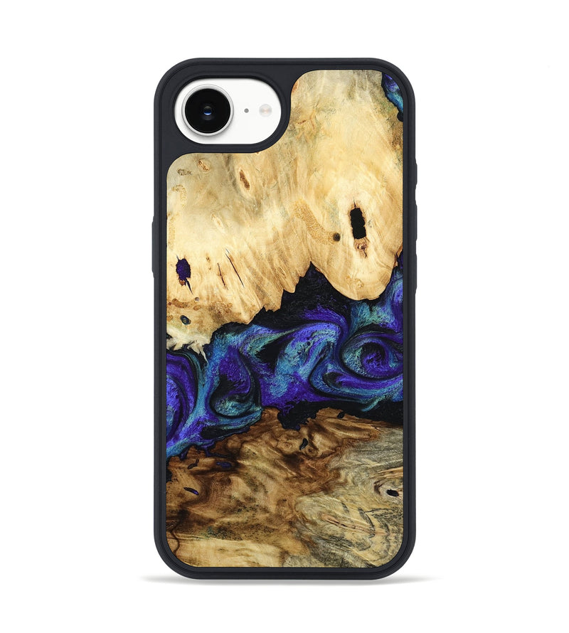 iPhone 16e Wood Phone Case - West (Purple, 800775)