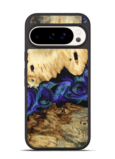 Pixel 9 Pro Wood Phone Case - West (Purple, 800775)