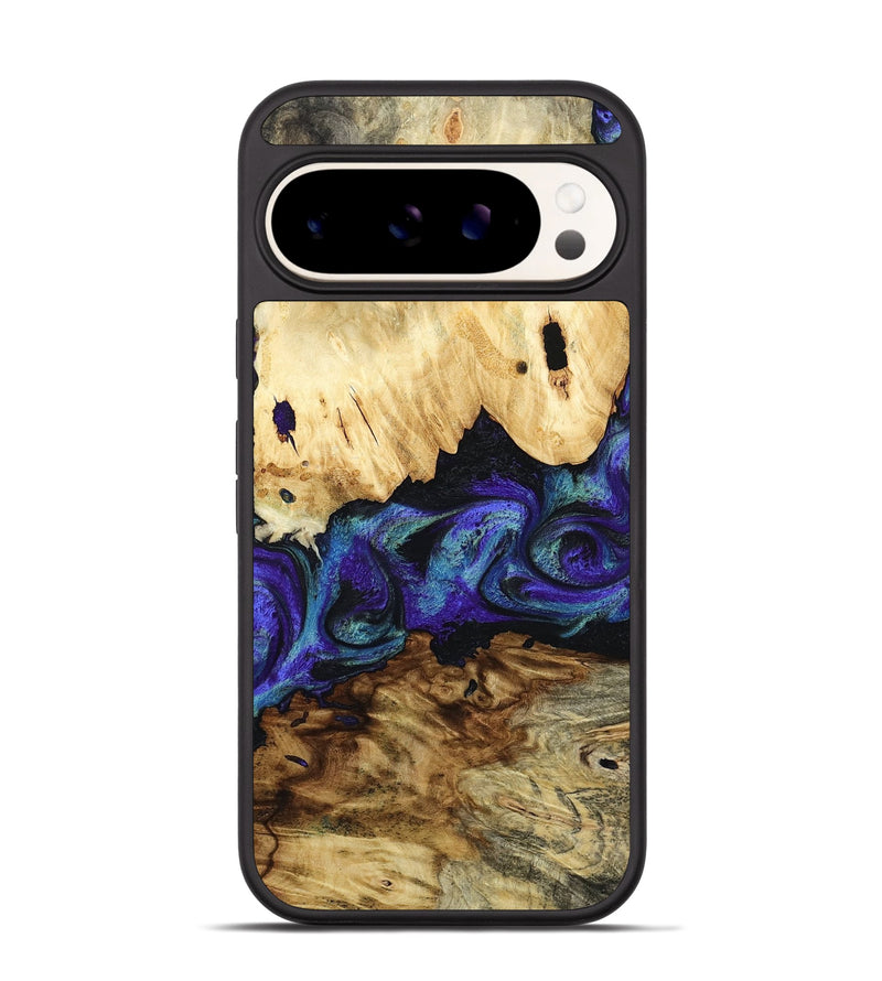 Pixel 9 Pro Wood Phone Case - West (Purple, 800775)