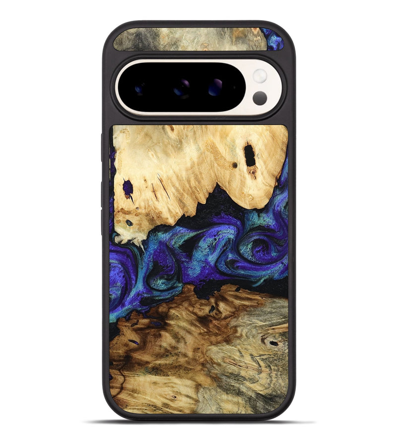 Pixel 9 Pro XL Wood Phone Case - West (Purple, 800775)