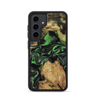 Galaxy S24 Wood Phone Case - Marlys (Green, 800779)