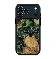 iPhone 17 Pro Max Wood Phone Case - Marlys (Green, 800779)