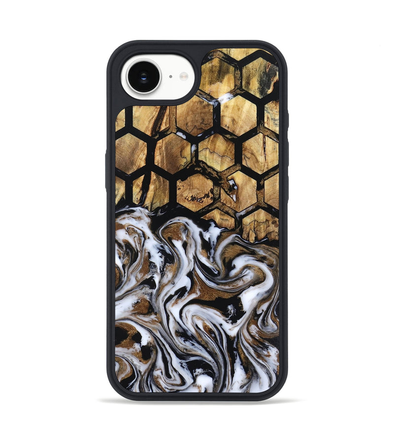 iPhone 16e Wood Phone Case - Lenard (Pattern, 800786)