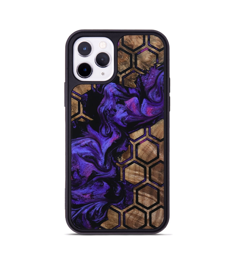 iPhone 11 Pro Wood Phone Case - Burl (Pattern, 800787)