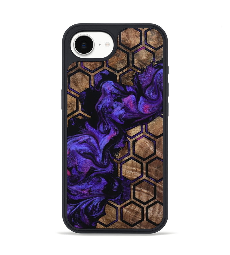 iPhone 16e Wood Phone Case - Burl (Pattern, 800787)